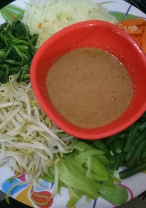 Foto resep Pecel sayuran