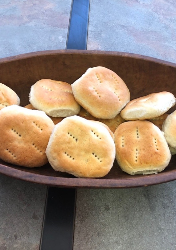 Una foto de Pan amasado