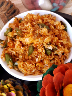 चाइनीज राईस (chinese rice recipe in Hindi) रेसिपी मुख्य फोटो