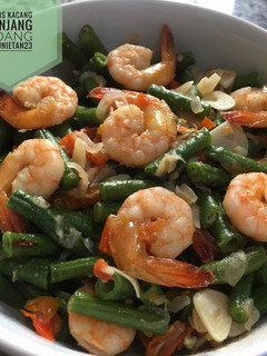 Foto resep Tumis kacang panjang udang