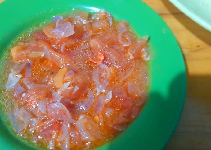 Resep Sambal dabu-dabu yang Enak