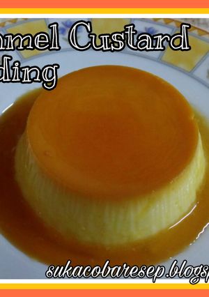 Foto resep Caramel Custard Pudding