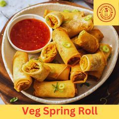 Vegetable Spring Roll A picture of Vegetable Spring Roll.