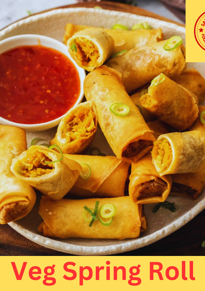 A picture of Vegetable Spring Roll.