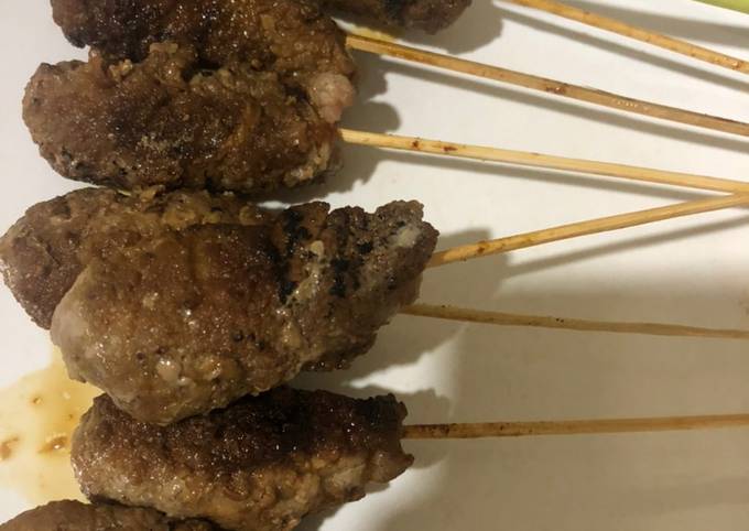 Resep Sate lilit daging Anti Gagal