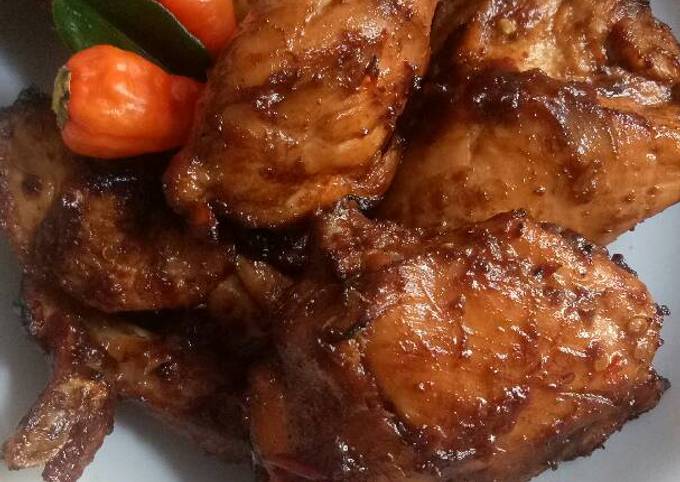 Ayam bakar taliwang simple