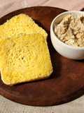 🍞Pan keto de harina de almendras y queso blanco🍞 Alto en proteínas y hierro 🍞 Saciante