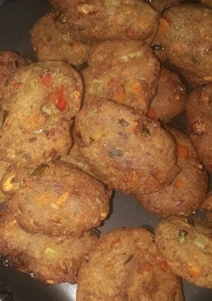 Una foto de Croquetas de atún y verduras