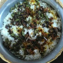Duck dum biryani A picture of Duck dum biryani.