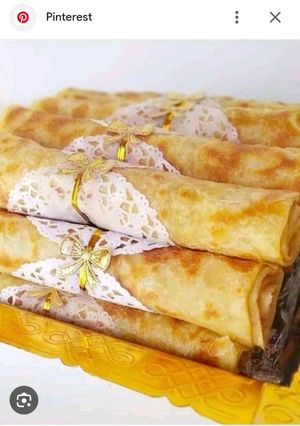 Foto di Msemen marocchino - pane sfogliato facile