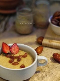 Foto resep Puding Susu Kurma Kukus