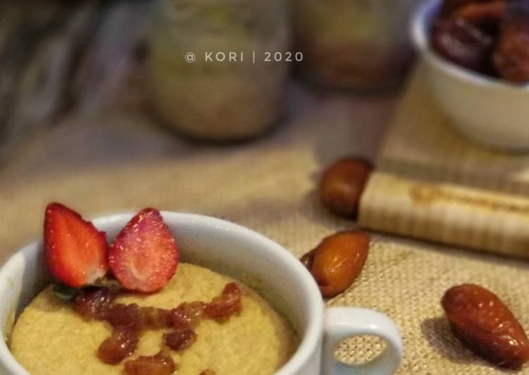 Puding Susu Kurma Kukus