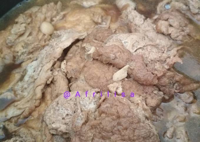 Yuk intip, Bagaimana cara buat Telur Dadar Masak Kuah Kecap  sesuai selera