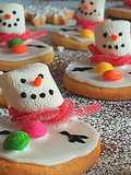 Galletas muñeco de nieve