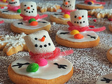 Galletas muñeco de nieve