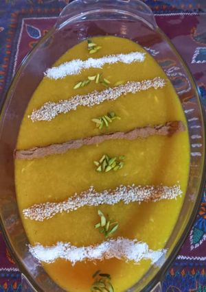 عکسی از دستور شله زرد