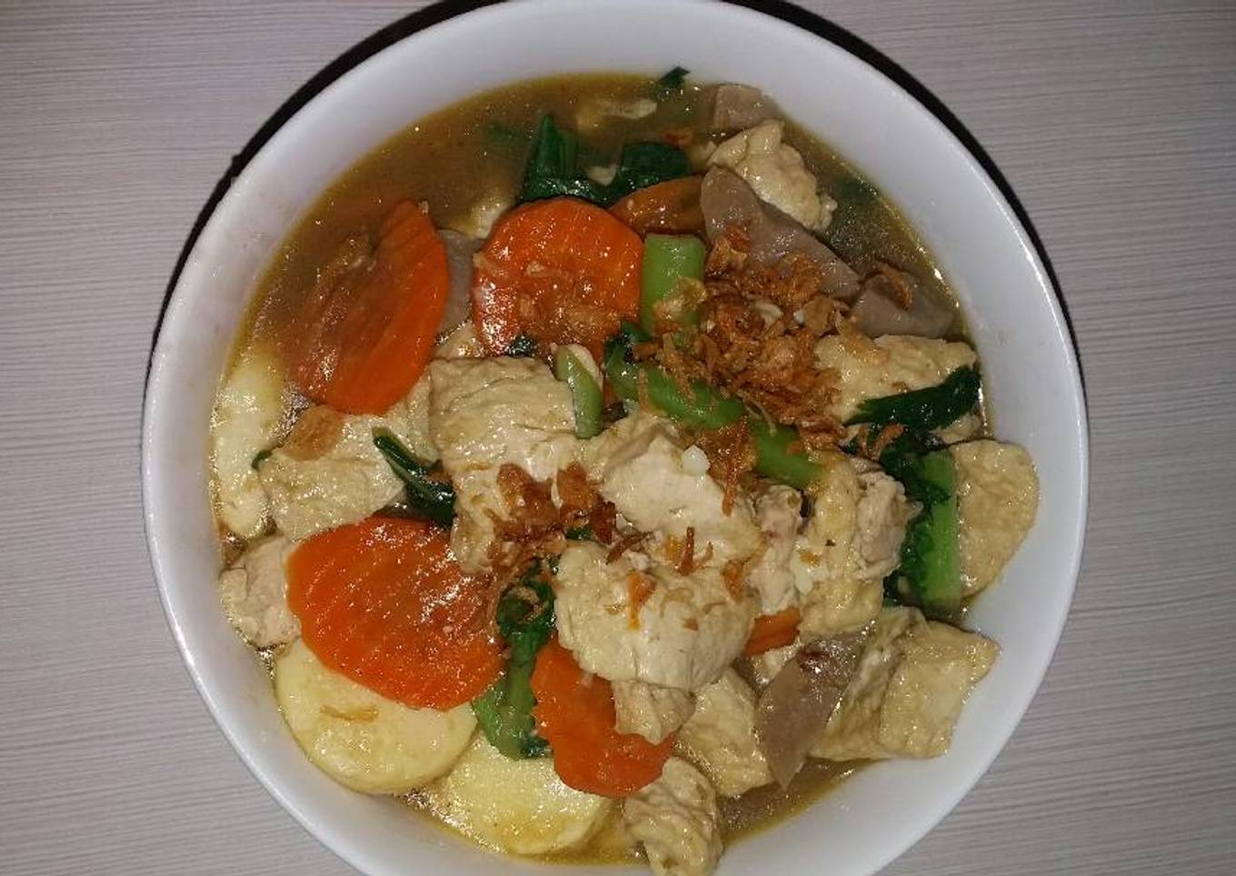Sapo tahu spesial simpel