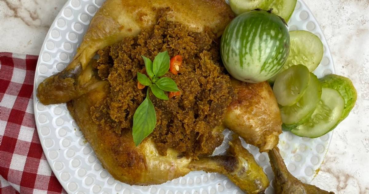 Resep Ayam Serundeng Kelapa Oleh Rini Dwi Astuti Cookpad