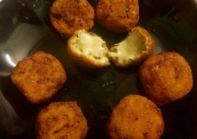 Recipe Of Favorite Cheesy Chicken Nuggets Chicken Recipes Ca