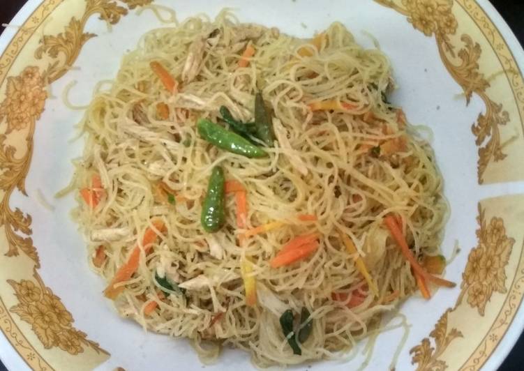 Resep Bihun WorYam (wortel ayam), Anti Gagal