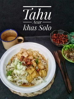 Foto resep Tahu Acar khas Solo