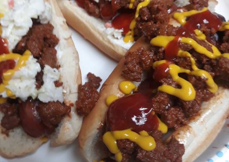 Simple Way to Prepare Quick Hotdogs on a busy day!