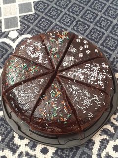 عکسی از دستور کیک شکلاتی