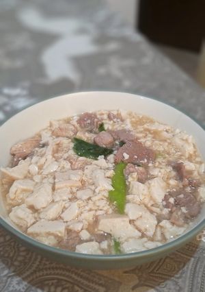 Foto resep Mun Tahu Daging Babi