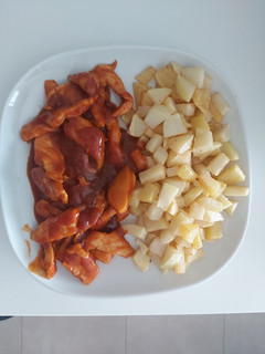 Una foto de Pollo a la Coca-Cola