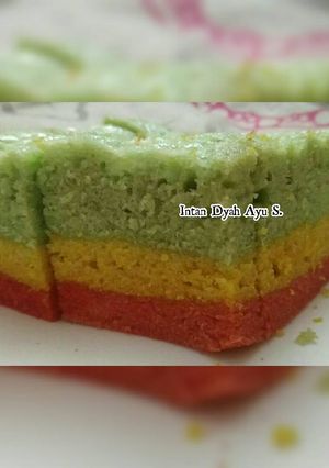Foto resep Bolu pelangi pemula (seperti aku 😆)