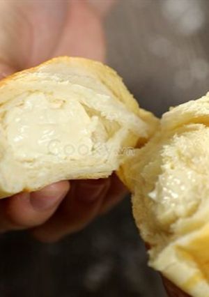 Hình của món Bánh mì phomai tan chảy.