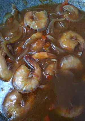 Foto resep Udang asam manis pedas
