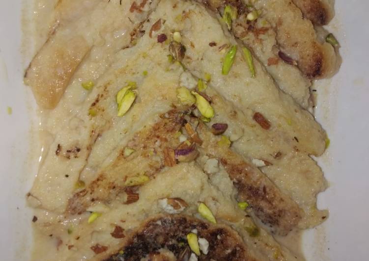 Recipe of Ultimate Shahi - Tukra