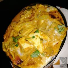 Kadai paneer A picture of Kadai paneer.
