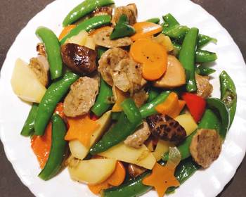 Easy Serving Recipe Sauteed Vegetables Delicious Simple