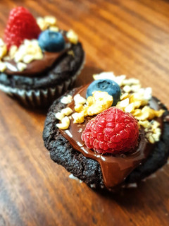 Foto de Queques vegan de chocolate