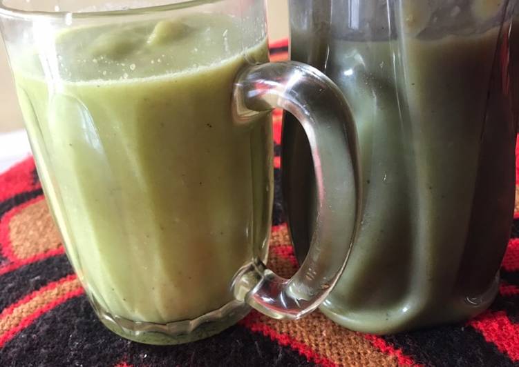 Resep Jus kiwi alpukat apel dan perasan lemon bagus untuk diet - day 2 yang Sempurna