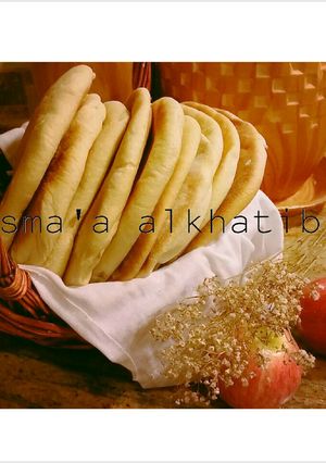 صورة لوصفة خبز بيتي