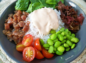 Foto principal de Poke bowl de atún