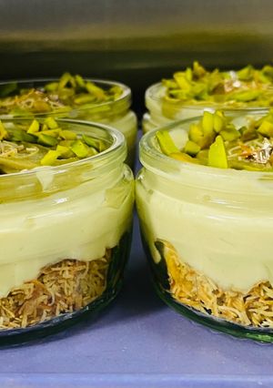 A picture of Dubai Kataifi Cheesecake.