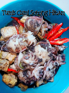Foto resep Tumis Cumi Sotong Hitam 🦑🐙