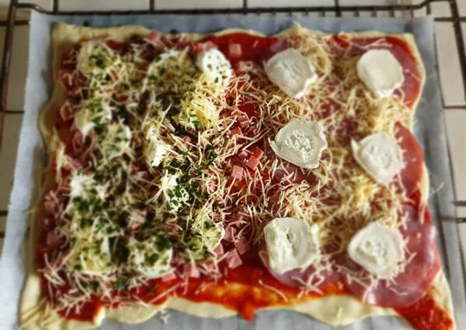 Comment faire Cuire Savoureux Pizza maison