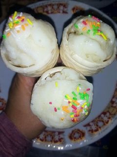 عکسی از دستور بستنی قیفی خونگی🍦🍦