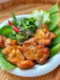 Nạc Dăm Nướng Cốt Dừa - Thai Pork Satay