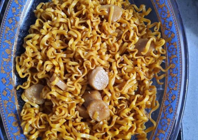 Resep Mie goreng bakso yummy Anti Gagal