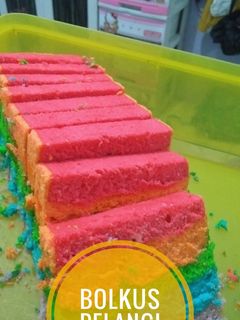 Foto resep Bolu Kukus Pelangi