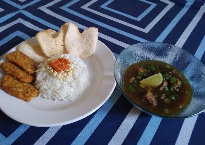 Resep Rawon bumbu Bamboe Anti Gagal