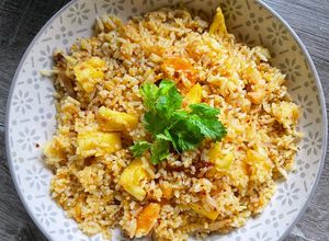 Gambar Nasi Goreng Nanas Chili Oil