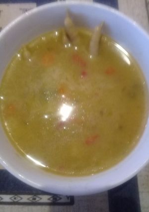 A picture of Peas soup.