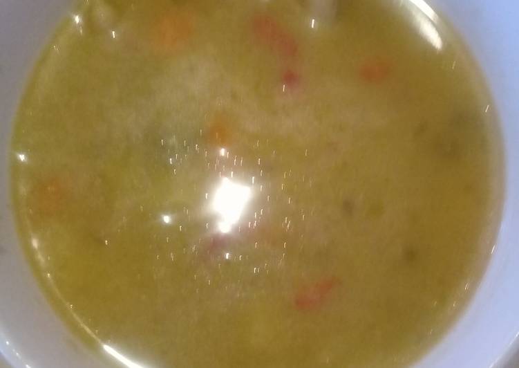 Recipe of Perfect Peas soup